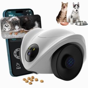 robot pet camera - Robot Pet Camera with Treat Dispensing