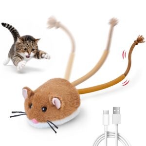 rolling mouse cat toy - Rechargeable Rolling Mouse Cat Toy
